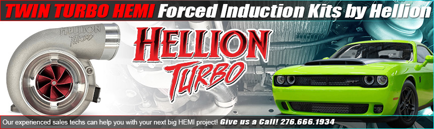 HEMI Twin Turbo Kits by Hellion