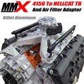 MMX 4150 to Hellcat Throttle Body/Air Filter Adapter by MMX