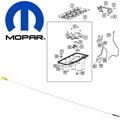 ENGINE OIL DIPSTICK - JEEP by MOPAR 53011513AD